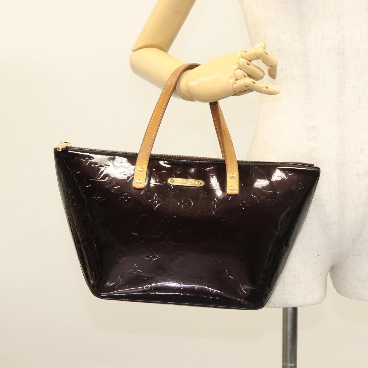 Louis Vuitton Bellevue Handbag Monogram Vernis