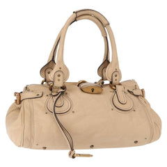 Chloe Paddington Lock Satchel Leather