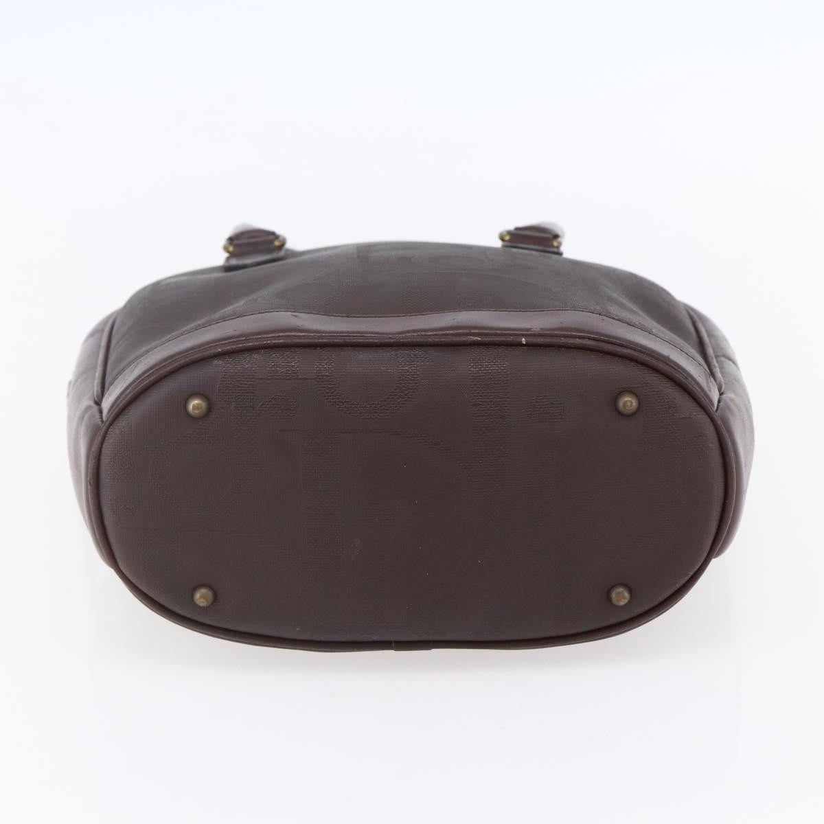 Christian Dior Vintage Trotter Handbag Canvas