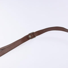 Burberry Flap Shoulder Bag Leather