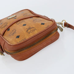 MCM Visetos Shoulder bag Canvas and Leather