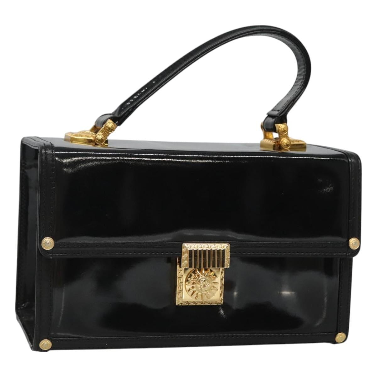 Versace Vintage Box Handle Bag Patent