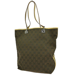 Gucci Vintage Bucket Shopping Tote GG Canvas