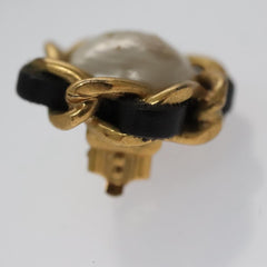 Chanel Vintage CC Clip-On Earrings Metal