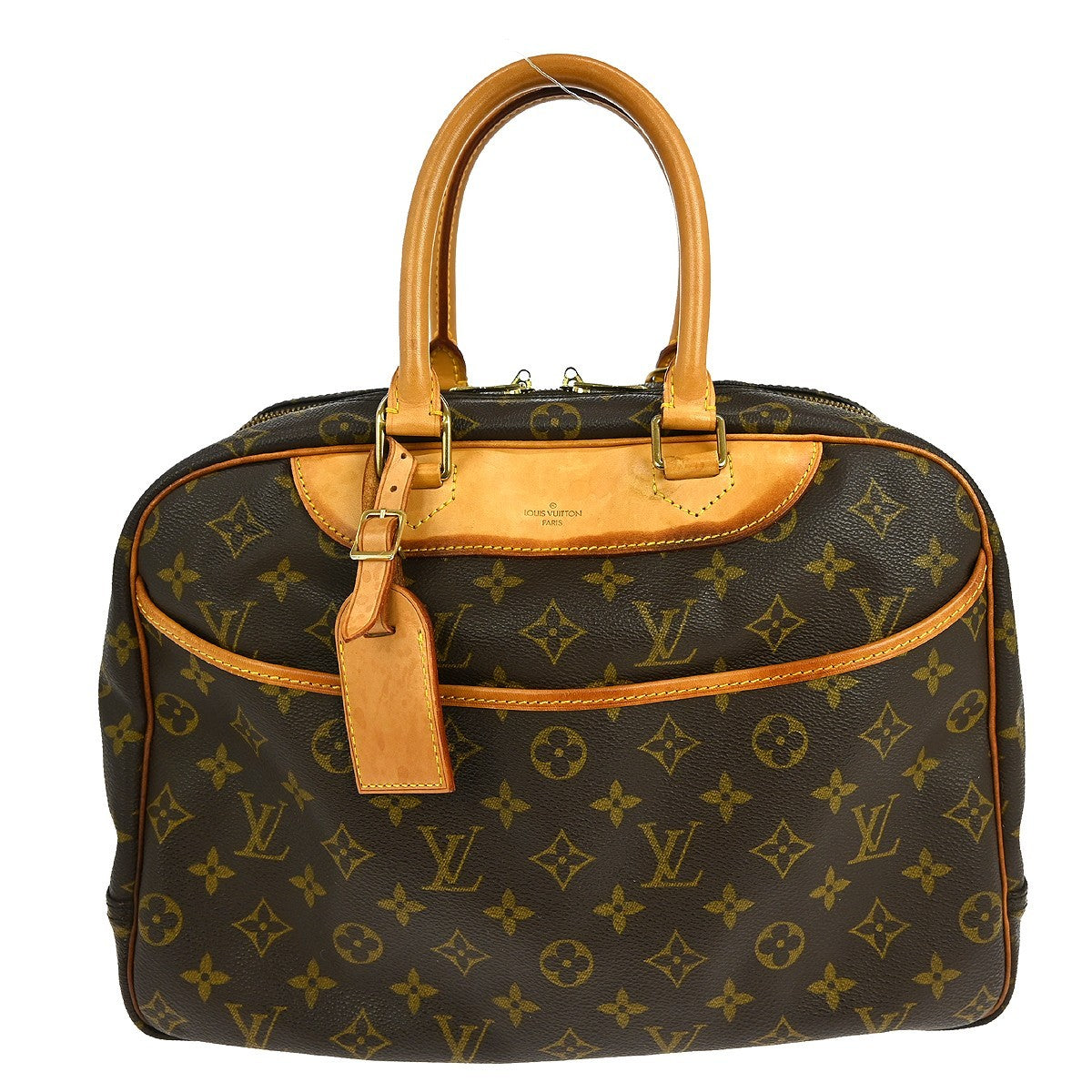 Louis Vuitton Deauville Handbag Monogram Canvas
