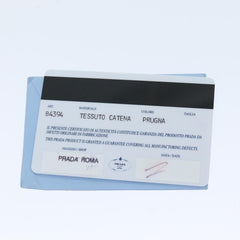 Prada Convertible Chain Tote Quilted Tessuto