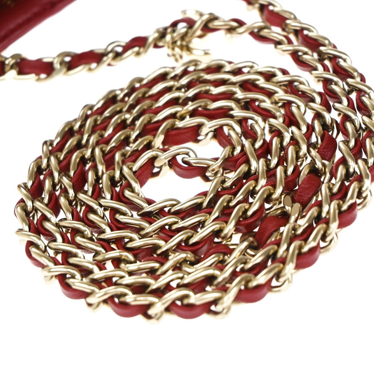 Chanel Tech Me Out Clutch With Chain Lambskin