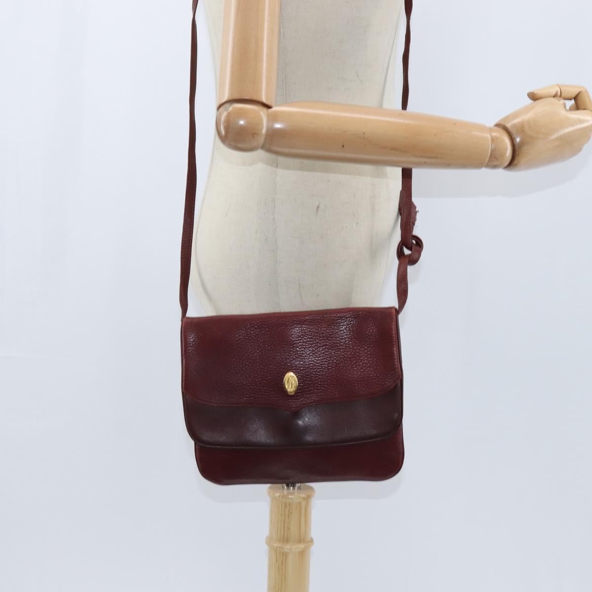 cartier Must de Cartier Shoulder Bag Leather