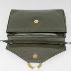 Celine Vintage Circle Logo Crossbody Bag Leather