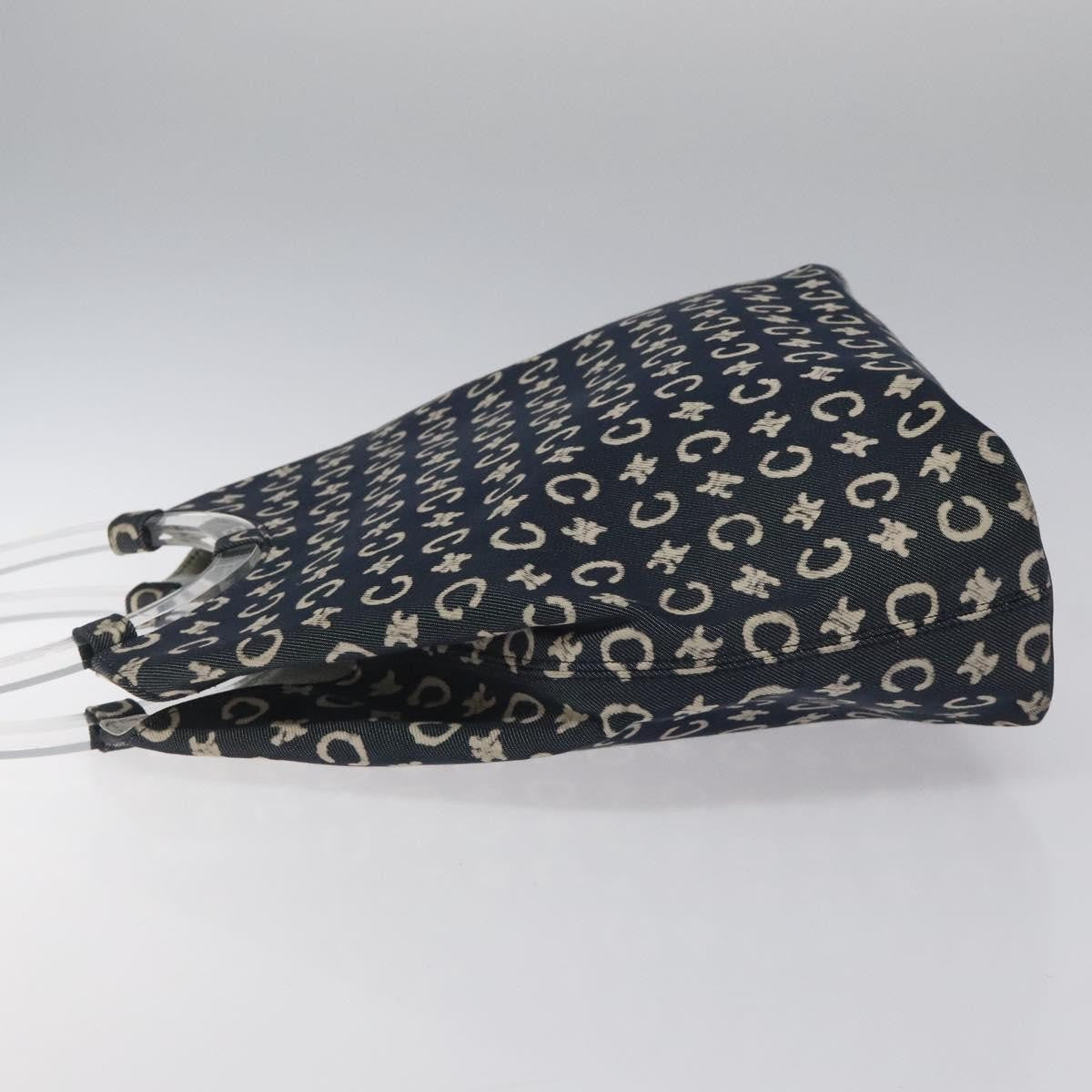 Celine C Sulky Shoulder bag Canvas and Leather