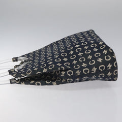 Celine C Sulky Shoulder bag Canvas and Leather