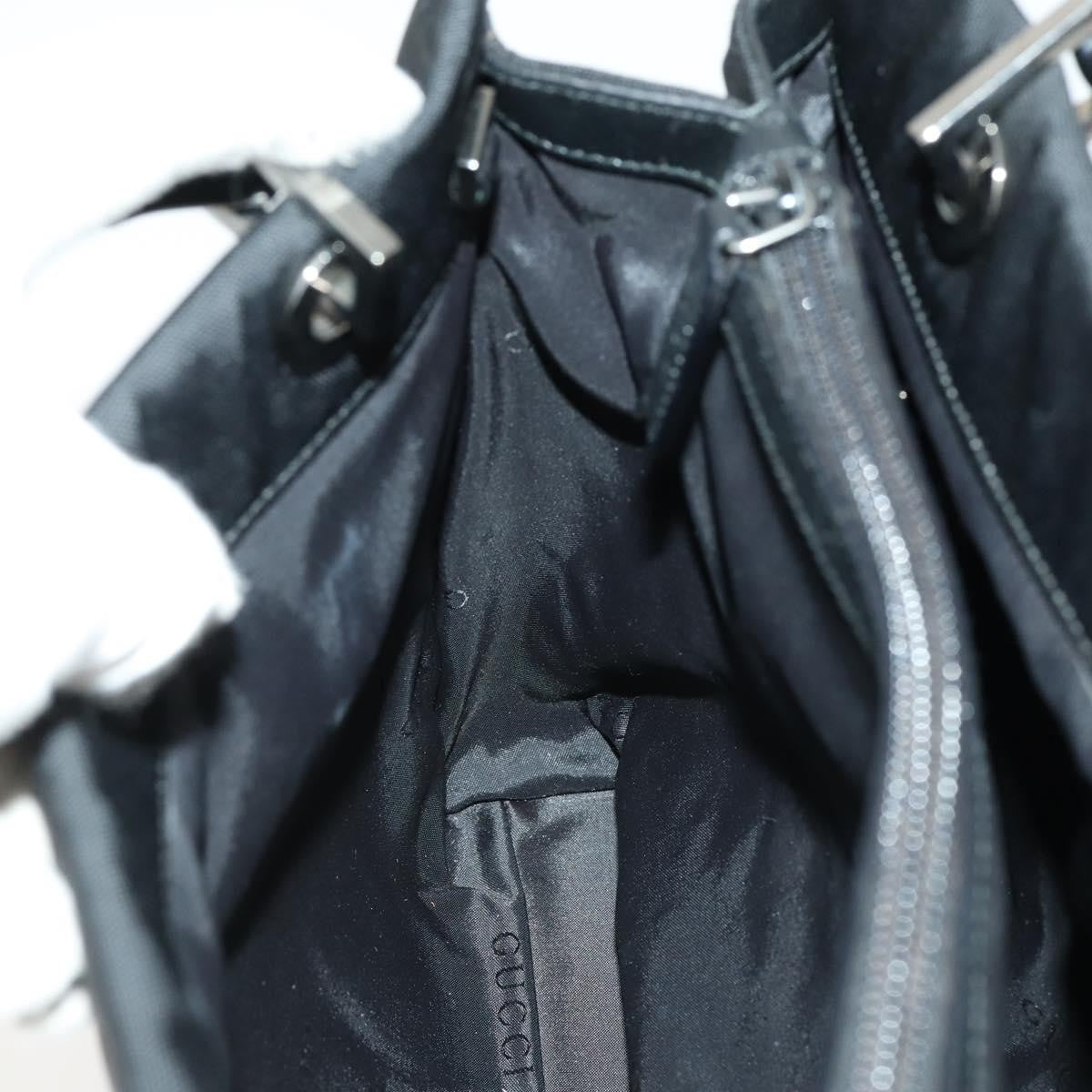 Gucci Vintage Bamboo Handle Tote Nylon