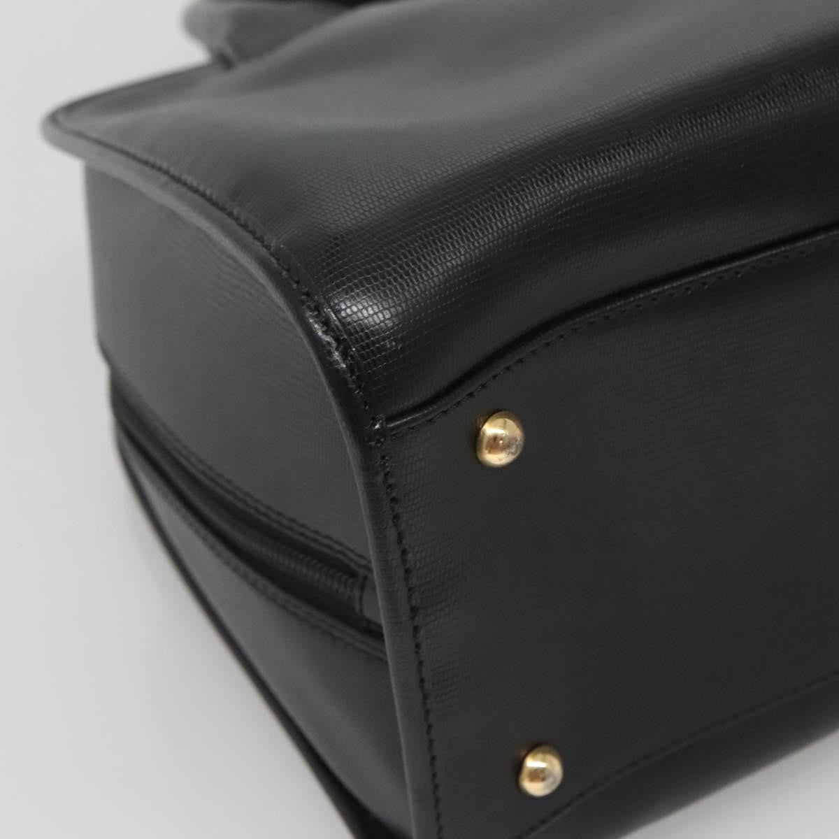 Celine Circle Logo Handbag Leather