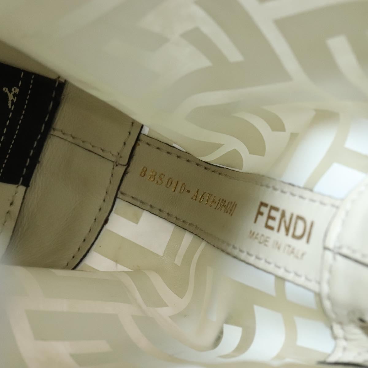 Fendi FF Logo Mon Tresor Bucket Bag Canvas