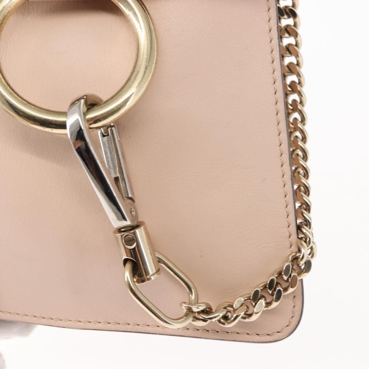Chloe Faye Bracelet Crossbody Bag Leather and Suede