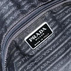 Prada Front Zip Messenger Bag Tessuto