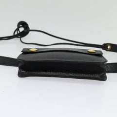 Hermes Pochette Green Waist Bag Leather