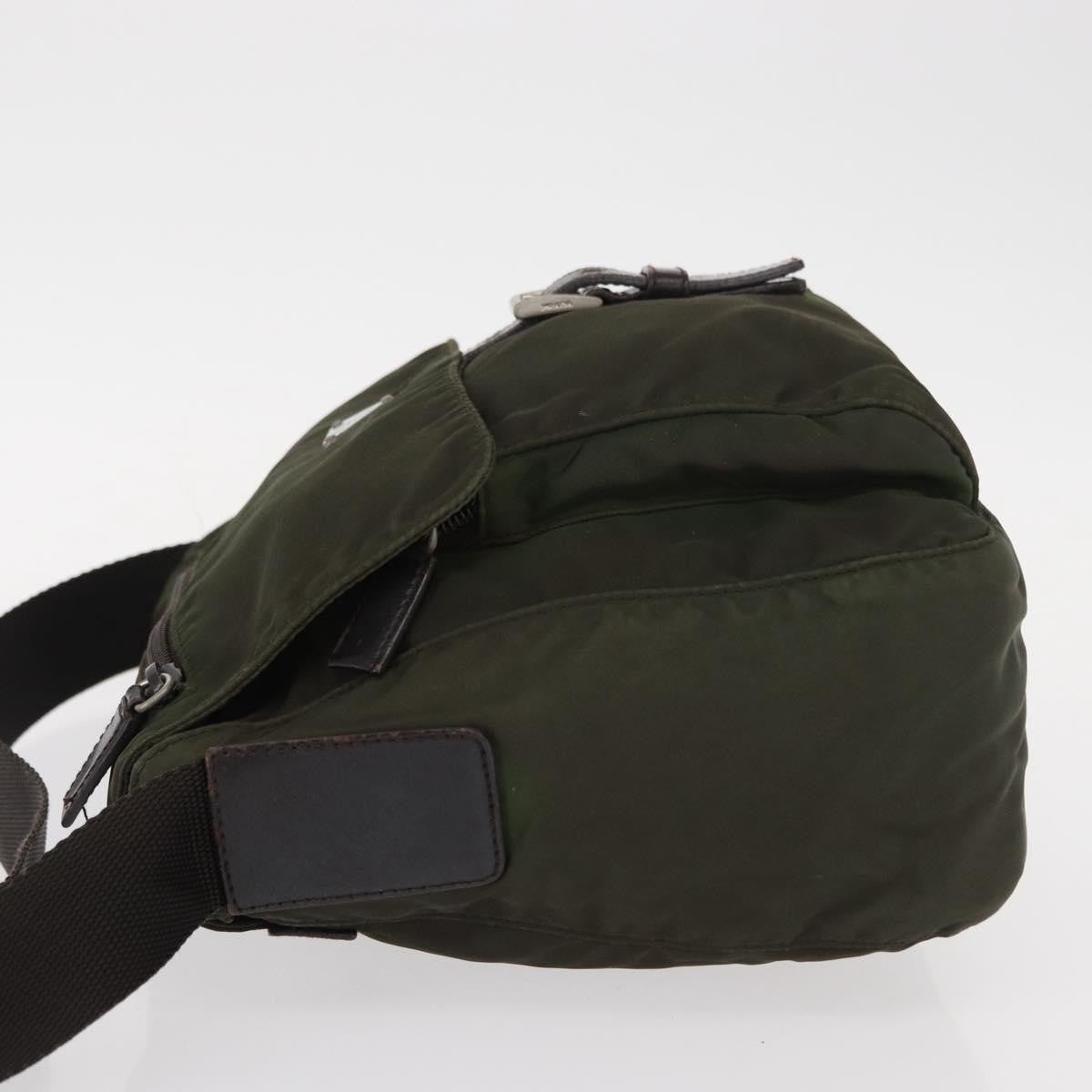 Prada Buckle Messenger Bag Tessuto
