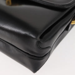 Gucci Shoulder bag black leather
