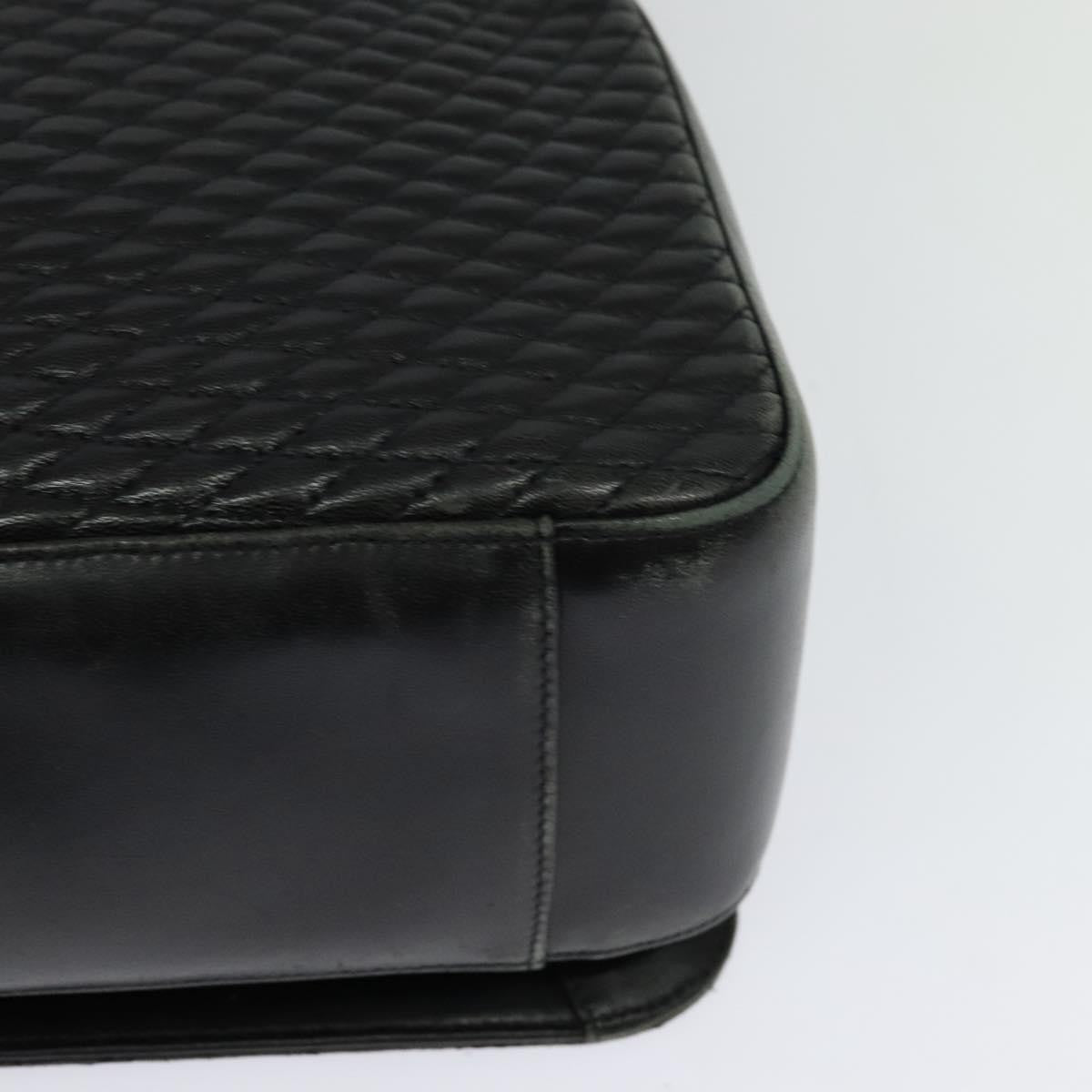 Bally Vintage Shoulder Bag Quilted leather