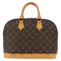 Louis Vuitton Alma Handbag Monogram Canvas