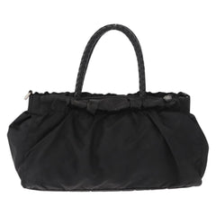 Prada Bow Convertible Tote Tessuto