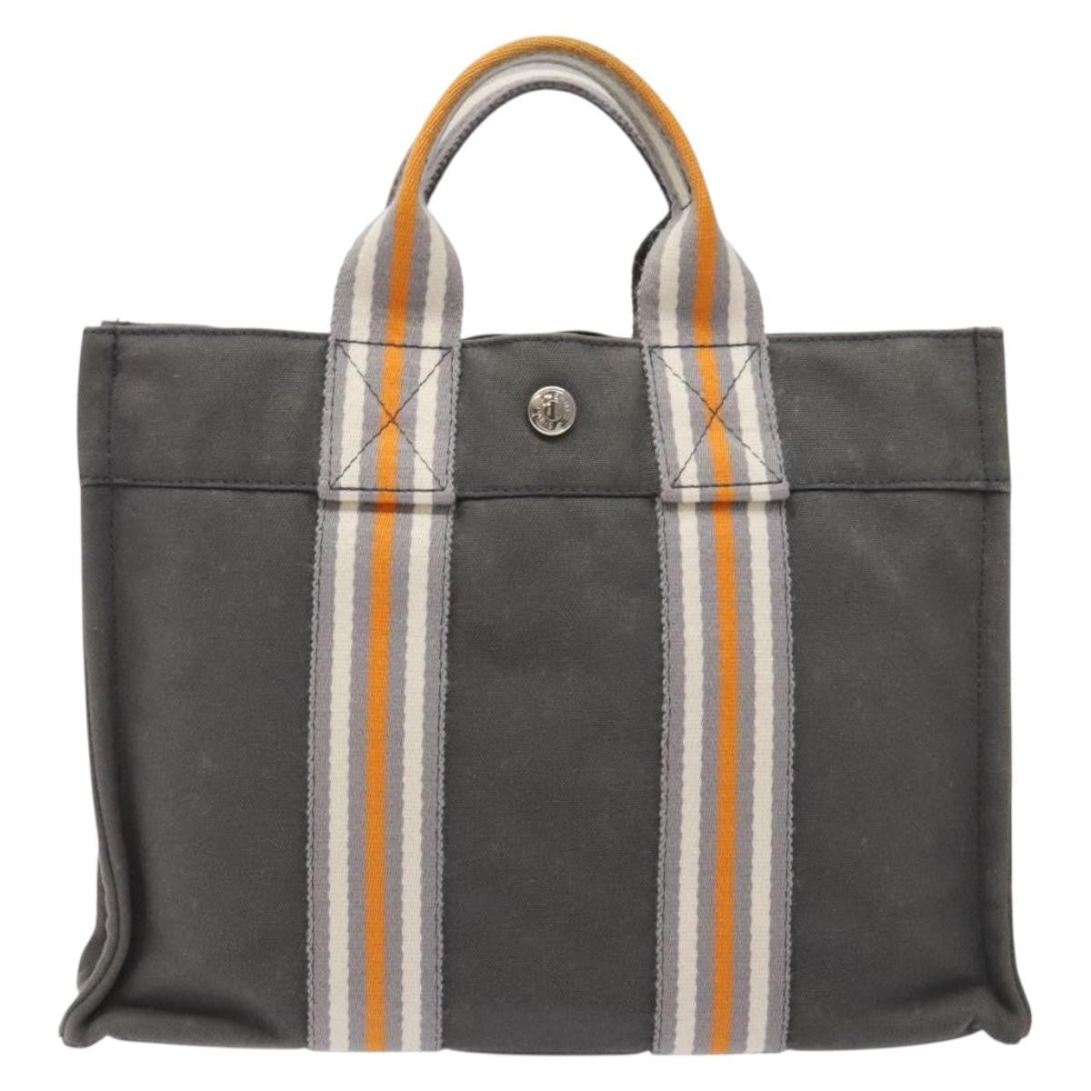 Hermes Fourre Tout Tote Canvas