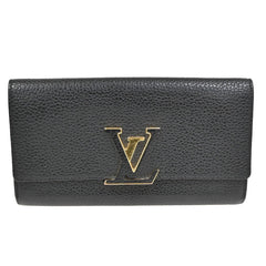 Louis Vuitton Capucines Long Wallet Leather