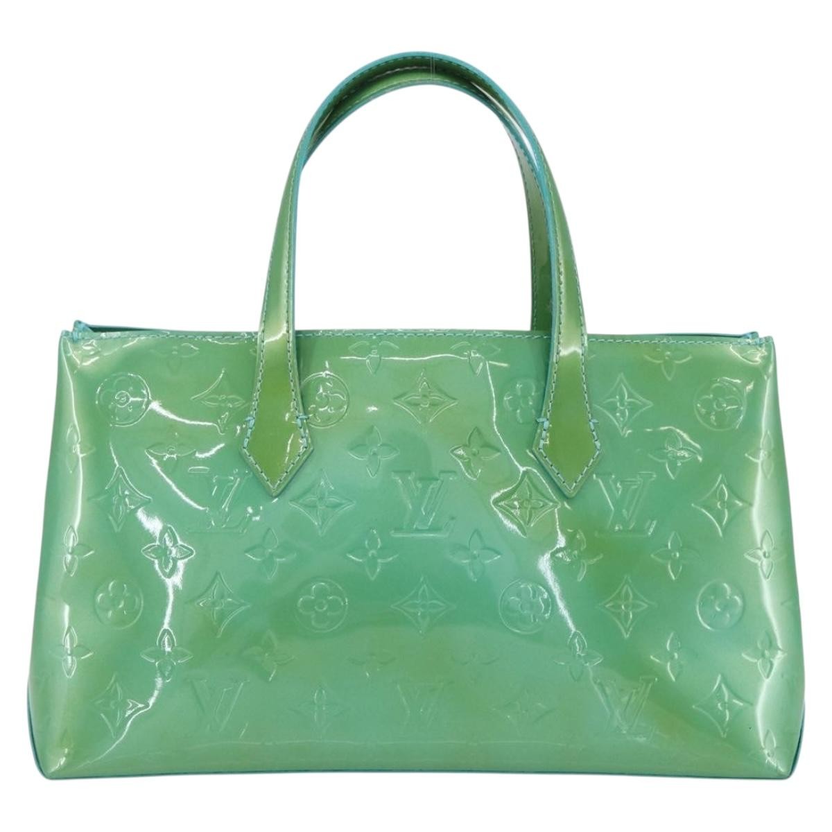Louis Vuitton Wilshire Handbag Monogram Vernis