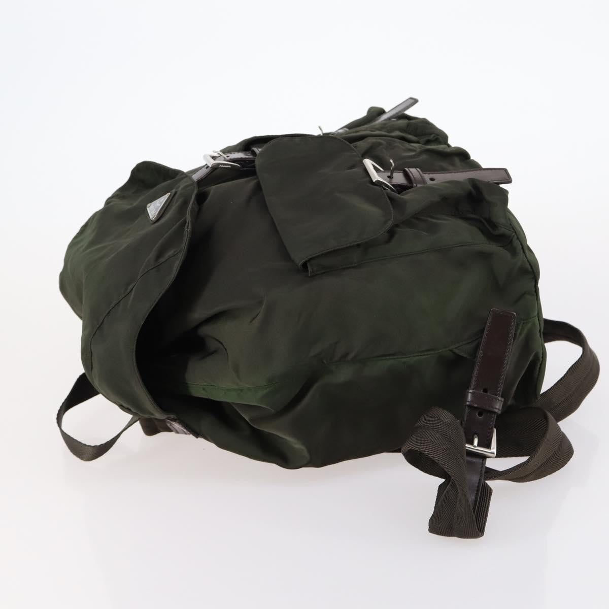 Prada Corsaire Backpack Embroidered Quilted Denim