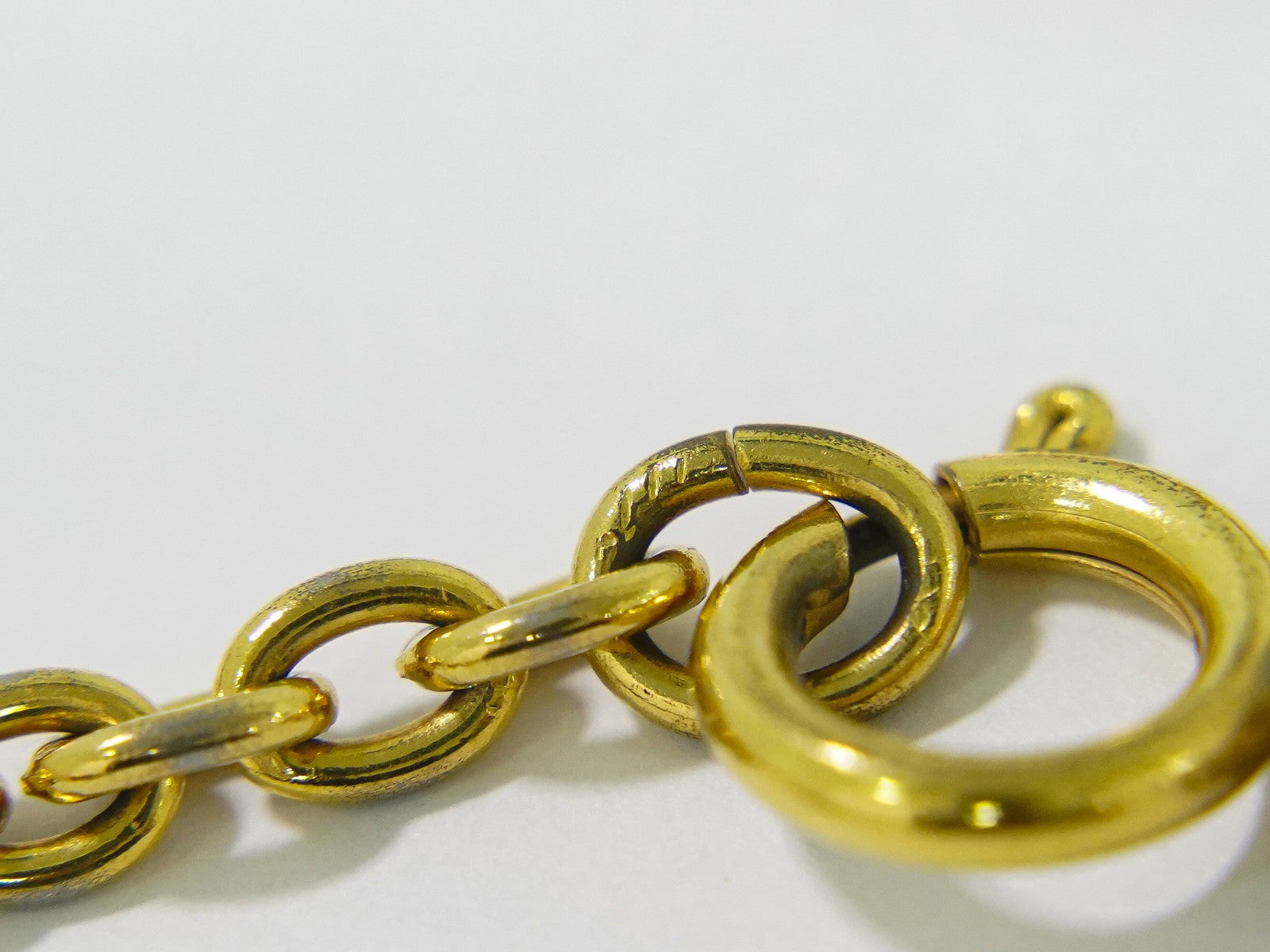 Chanel Vintage CC Pendent Necklace Plated Metal