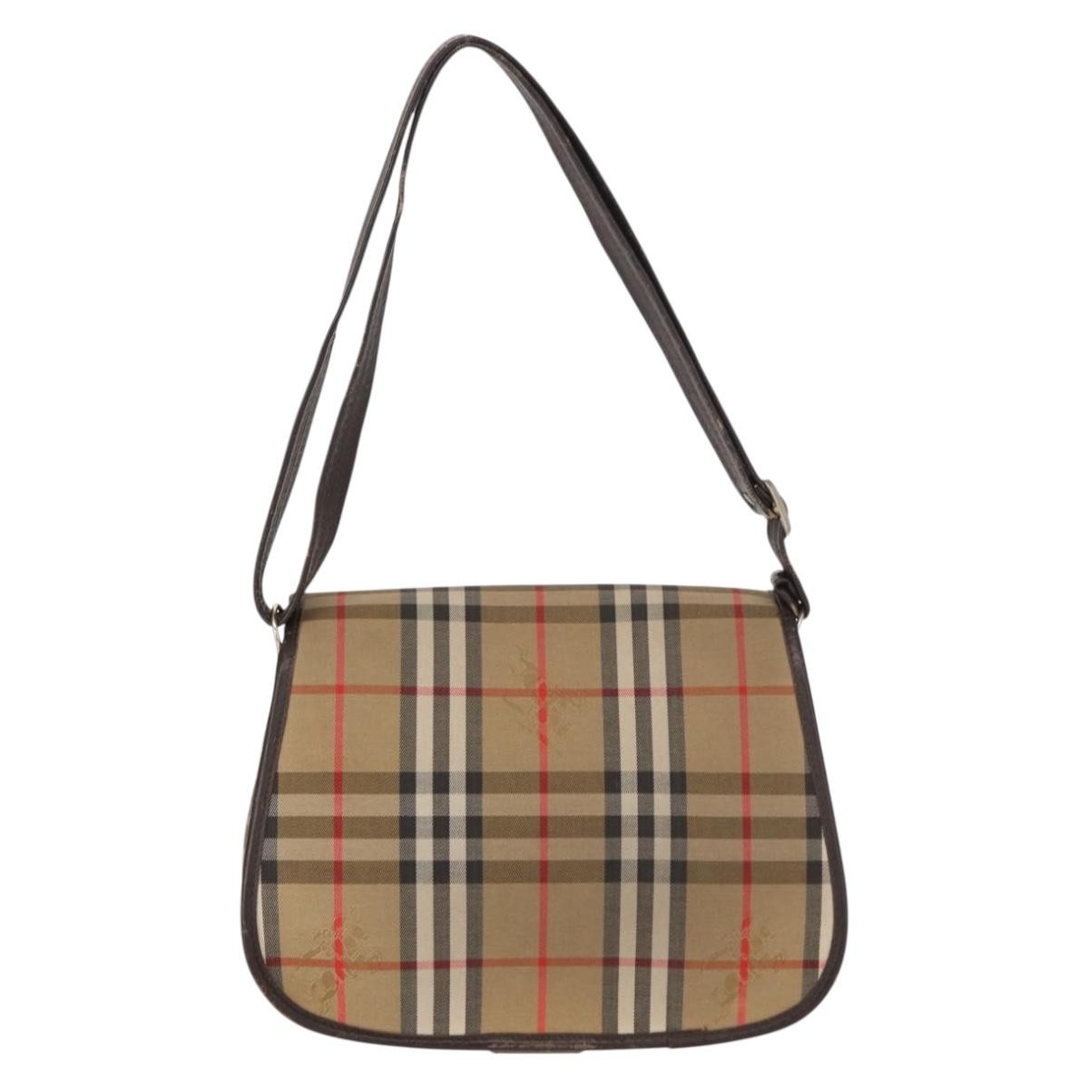 Burberry Nova check Shoulder bag Canvas