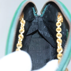 Celine Chain Shoulder Bag Leather