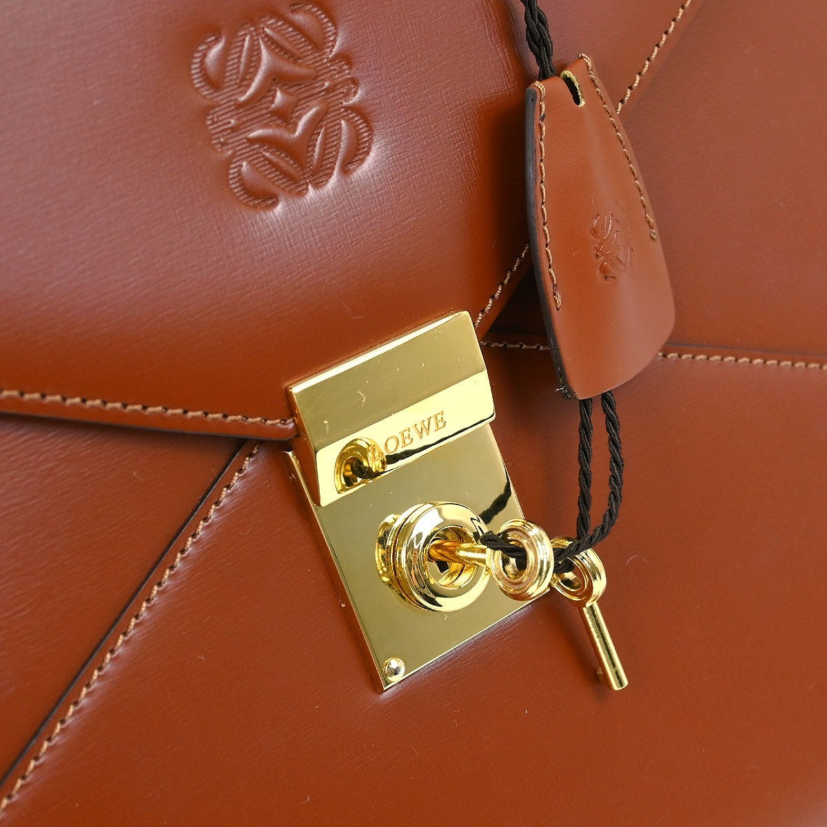 Loewe Leather Briefcase Leather