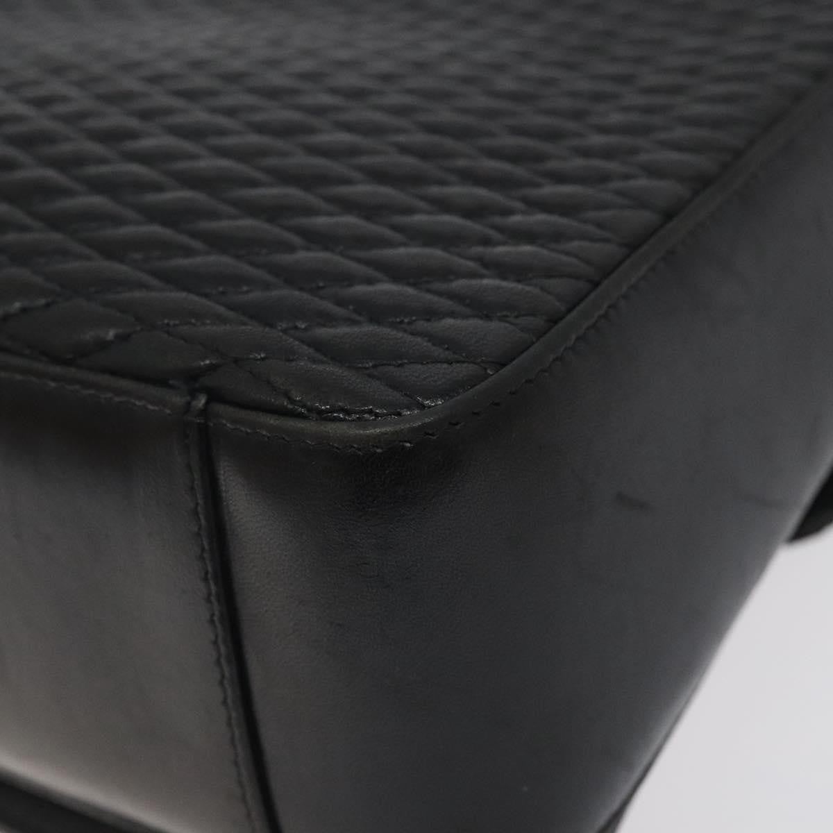 Bally Vintage Flap Handbag Quilted Leather