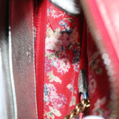 Gucci Trapuntata Camera Shoulder Bag Quilted Laminated Leather