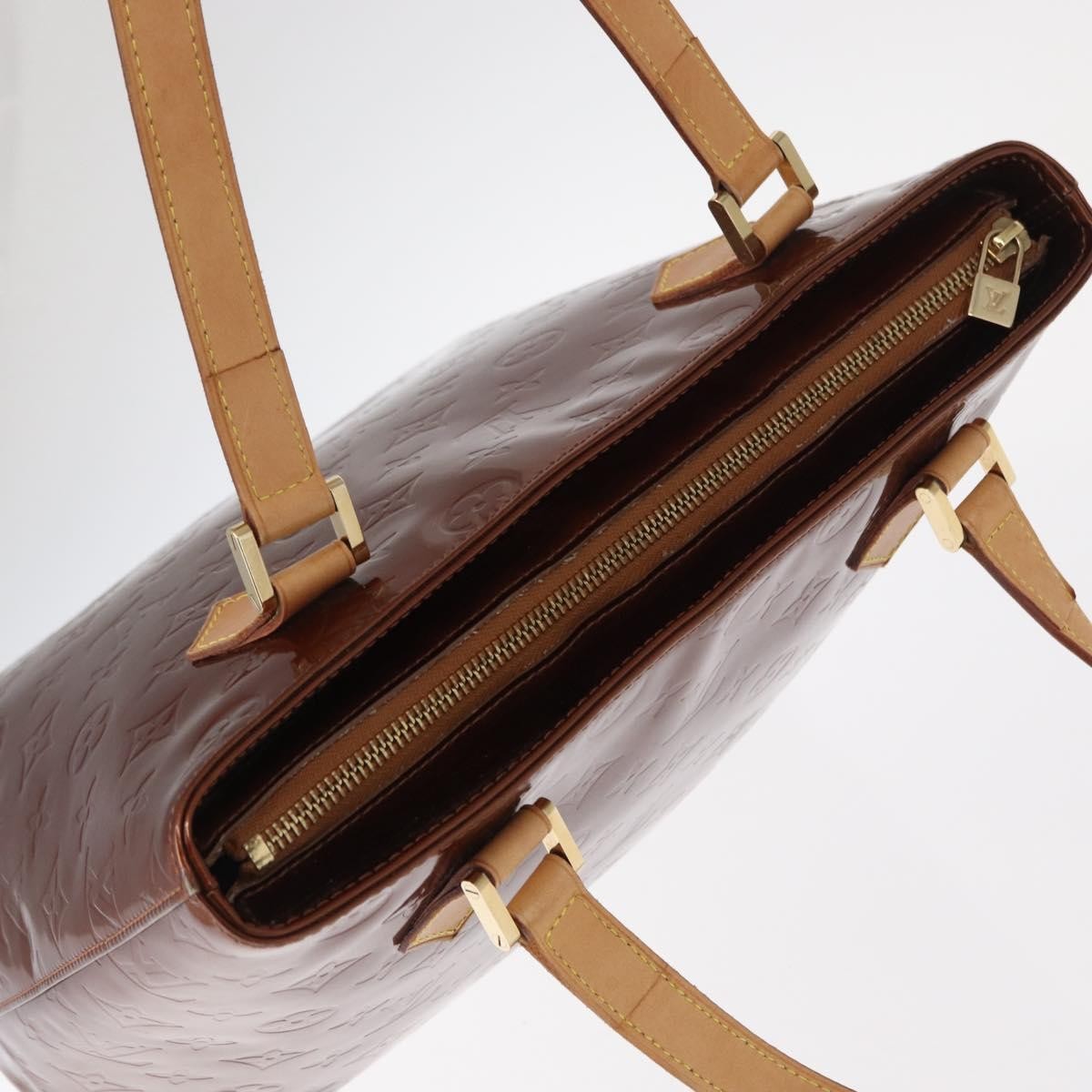 Louis Vuitton Houston Handbag Monogram Vernis