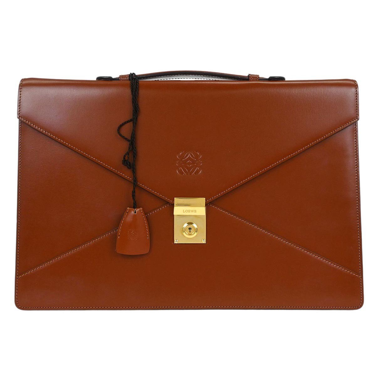 Loewe Leather Briefcase Leather