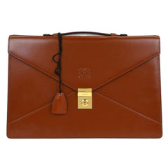 Loewe Leather Briefcase Leather