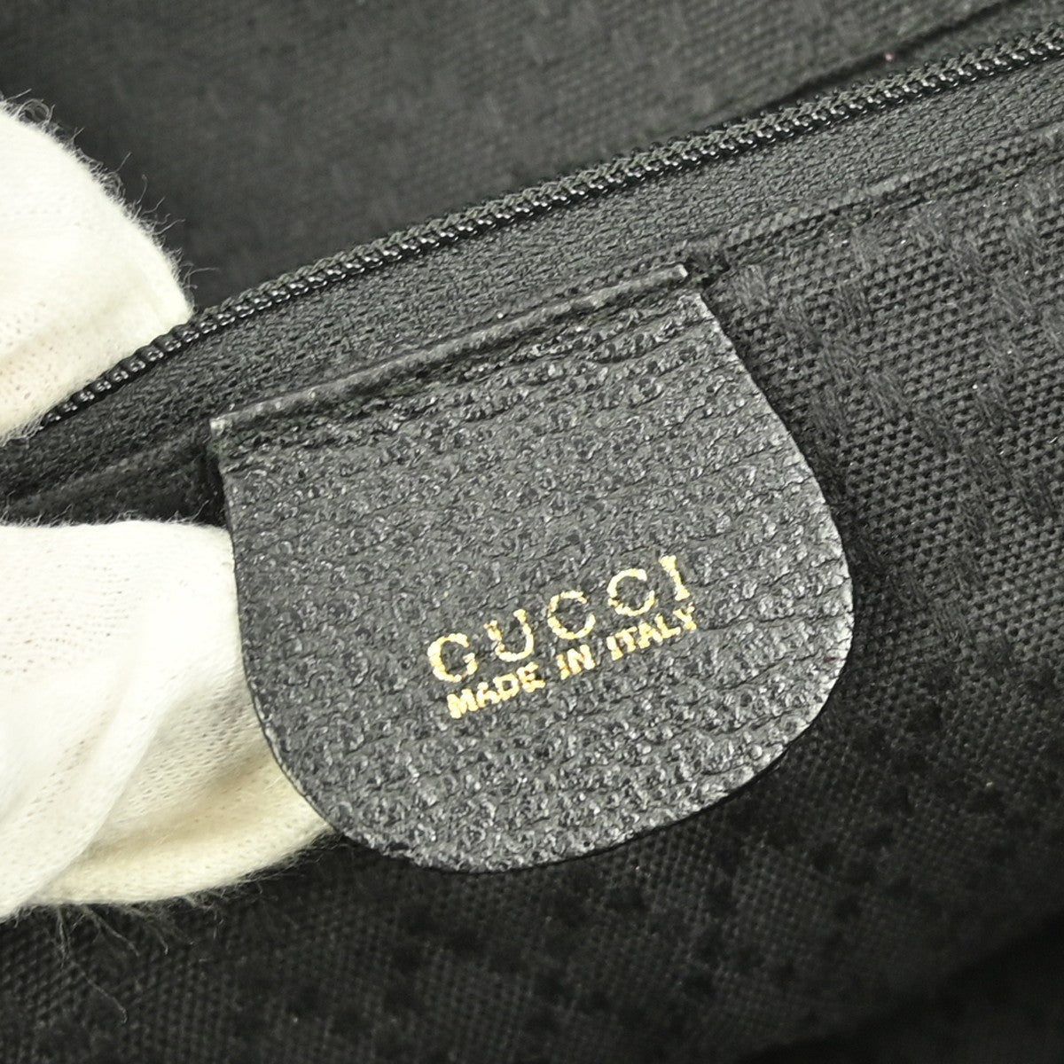 Gucci Vintage Bamboo Backpack Suede