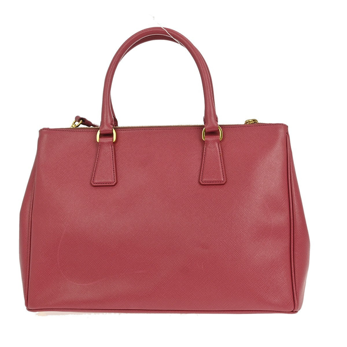 Prada Double Zip Lux Tote Saffiano Leather