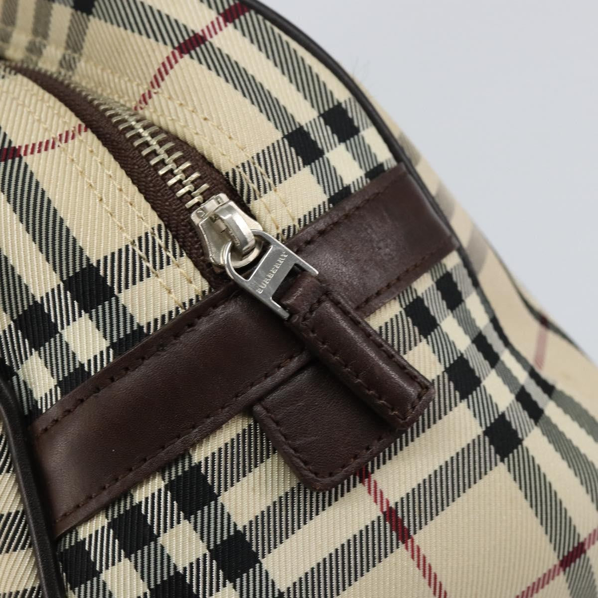 Burberry Nova Check Bowling Bag Canvas