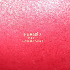 Hermes Foley cognac Handbag Leather