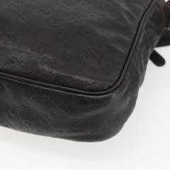 Gucci Front Zip Messenger Guccissima Leather