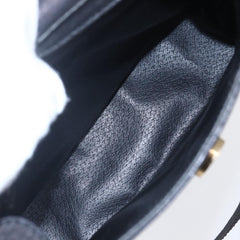 Celine Circle Logo Shoulder Bag Leather