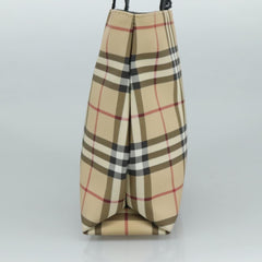 Burberry Top Handle Tote Nova Check Canvas