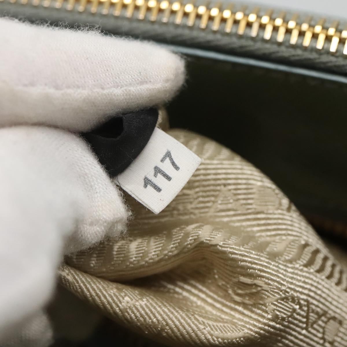 Prada Double Zip Lux Tote Saffiano Leather