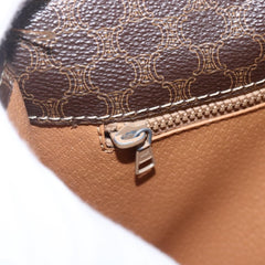 Celine Vintage Macadam Shoulder Bag Canvas