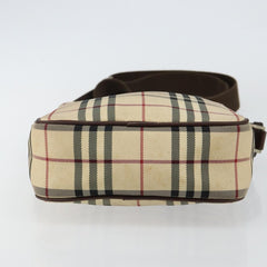 Burberry Zip Messenger Bag Nova check Canvas and Leather