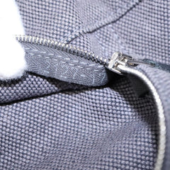 Hermes Sac Harnais Tote Toile and Leather